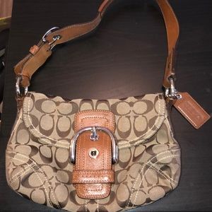 Coach Signature Shoulder Purse
